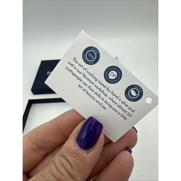 Danforth Pewter Nine Ladies Dancing Ornament Silver Tone 12 Days Of Christmas - Picture 3 of 11